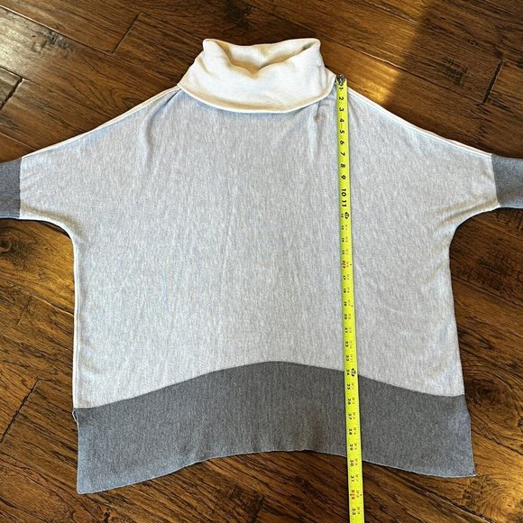 White House Black Market Sweater Women's XL X-Large Dolman Sleeves Colorblock - Picture 12 of 16